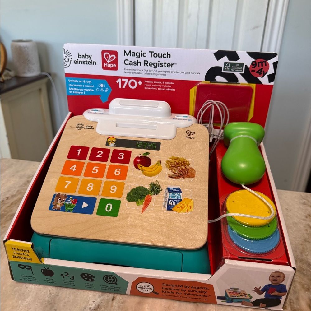 Hape Baby Einstein Interactive Cash Register Toy